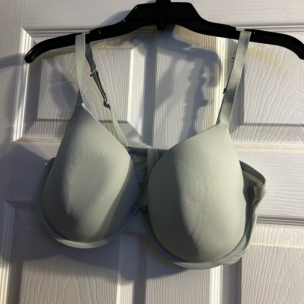 Mint green bra